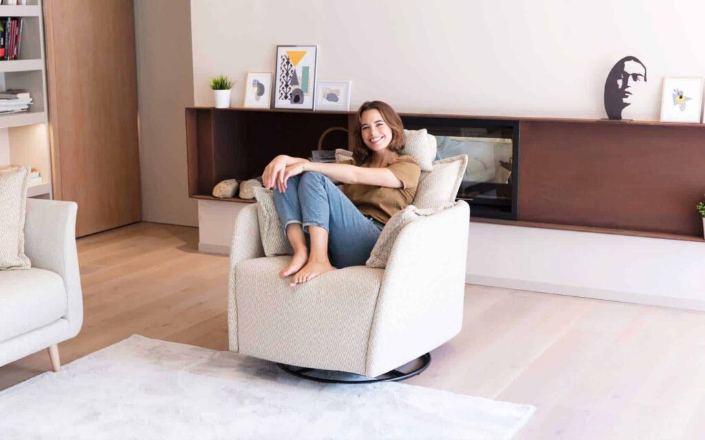 Fama Nadia Chair - Electric Recliner, Rocker, Swivel - Image 11