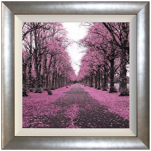 Path Home II Fuchsia framed print from Complete Colour