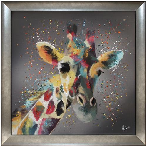 Multi Giraffe with Liquid Art from Complete Colour