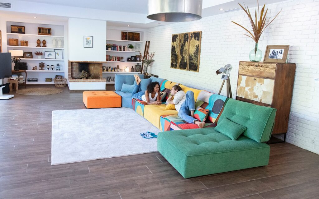 Arianne Love Fabric Corner sofa A+A+C+A from Fama - Image 5