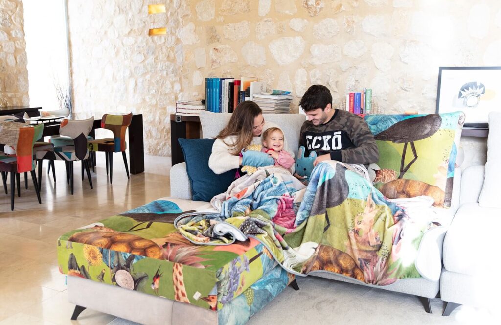 Jardín de las Delicias Blanket from Fama