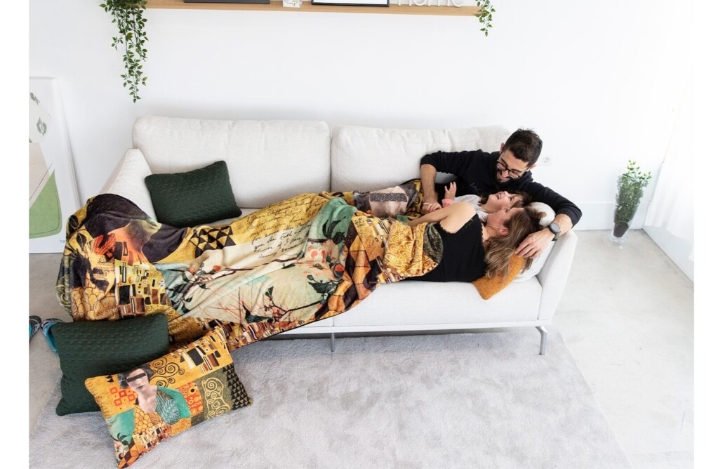 Klimt Blanket from Fama