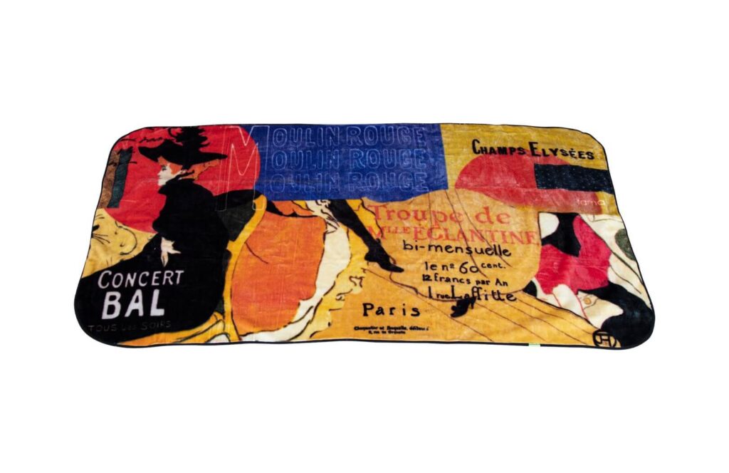 Lautrec blanket from Fama