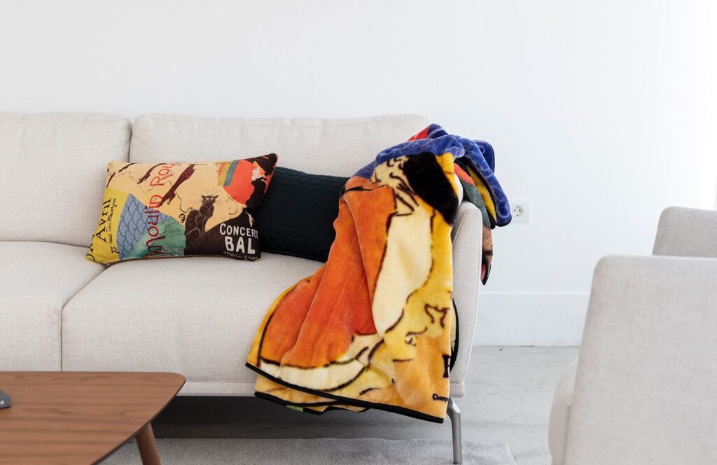Lautrec blanket from Fama
