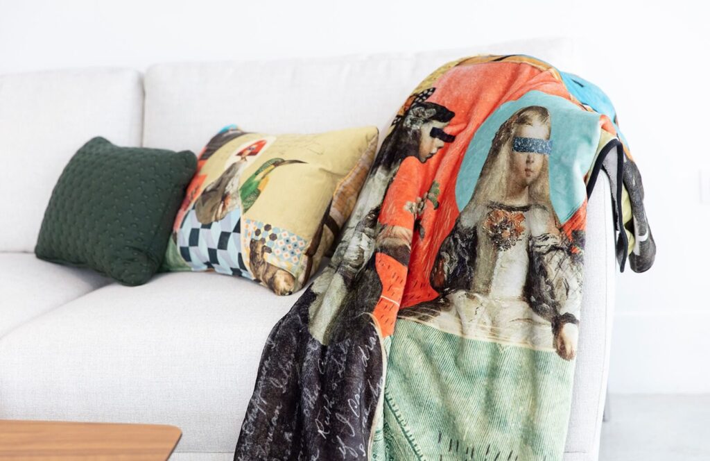 Meninas Blanket from Fama