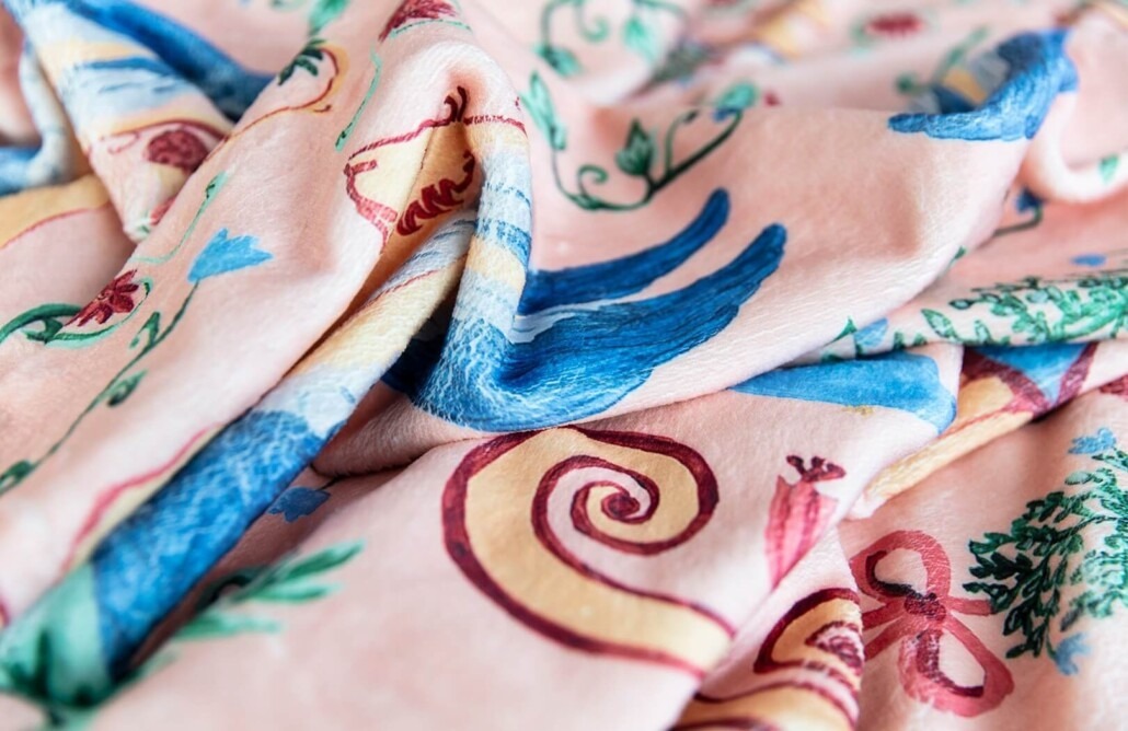 Pañuelo Japón Blanket From Fama