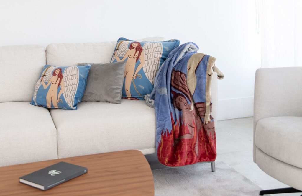 San Michaela Blanket from Fama