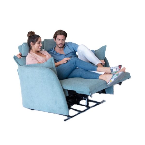 Nadia XL rocking recliner sofa