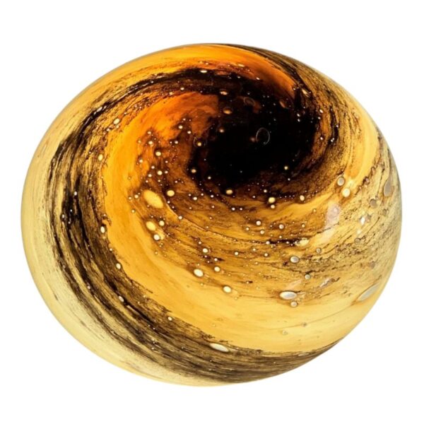 PL017O Glass Planet Lamp Oval