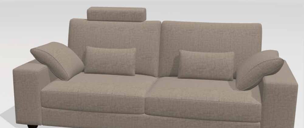 Afrika A Sofa 235cm from Fama