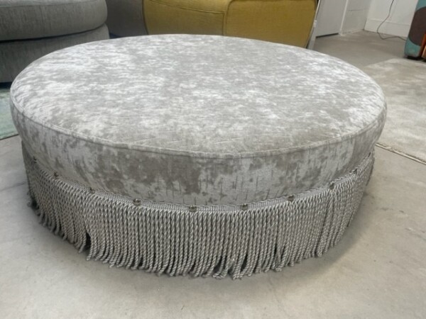 Donatella swivel footstool