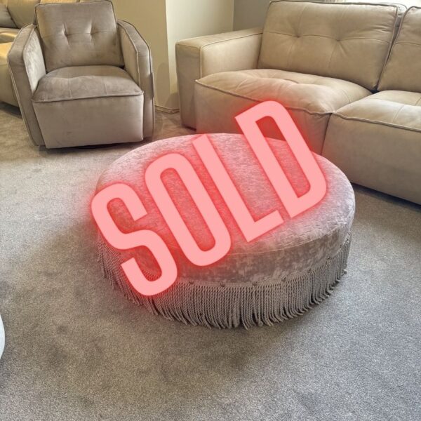 Donatella Swivel Footstool - Half Price - 80% Off