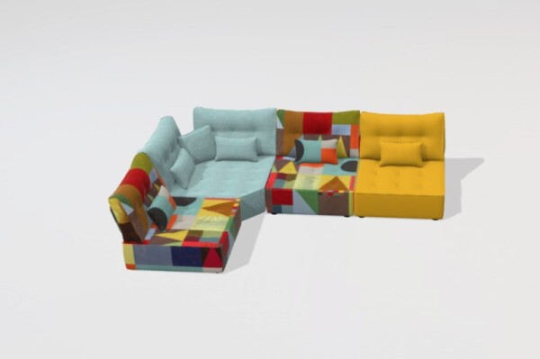 Arianne Love A+Z+A+A Corner Sofa