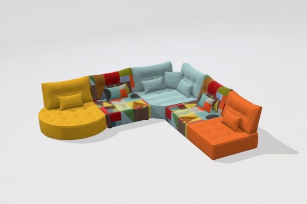 Arianne Love Y1+A+Z+A+A Corner Sofa