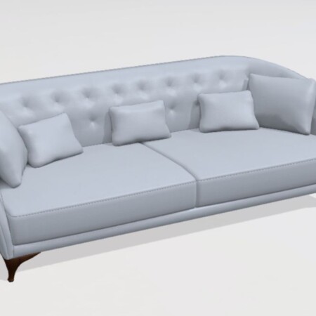 Astoria Leather A - 4 seater sofa 246cm