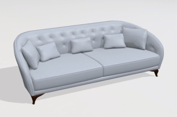 Astoria Leather A - 4 seater sofa 246cm