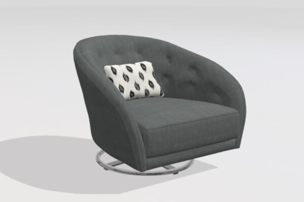 Astoria Armchair S Swivel 90cm