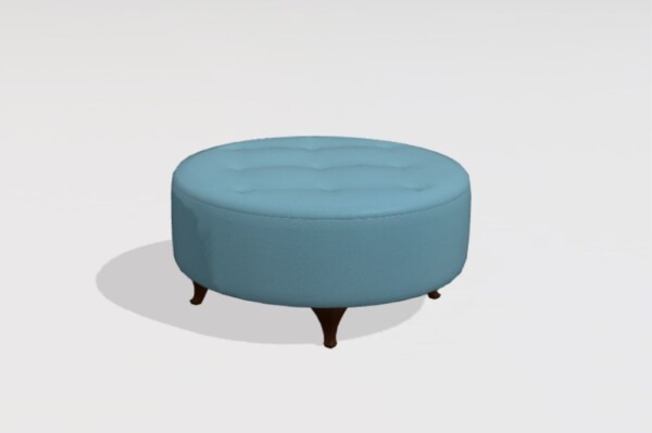 Astoria Round Footstool RL 81cm