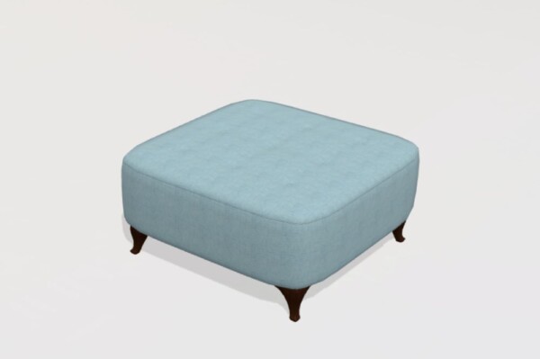 Astoria Square footstool D 81cm