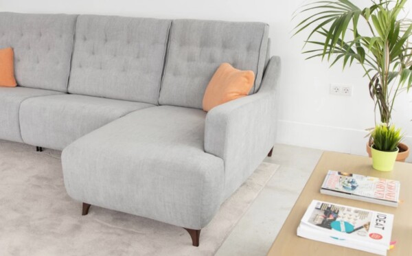 Avalon chaise sofa from Fama