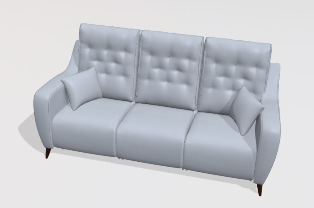 Avalon Leather 4 Seater sofa K+K+K