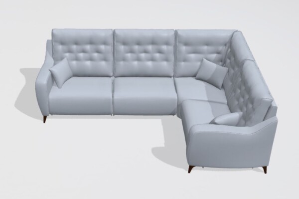 Avalon Leather Corner Sofa M+M+Y+M