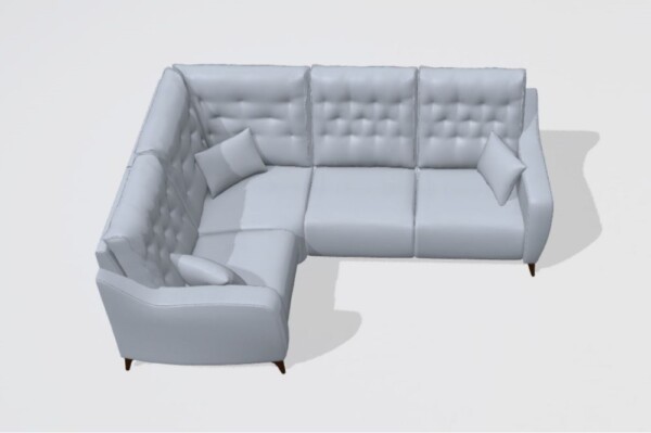 Avalon Leather Corner Sofa N+Y+N+N