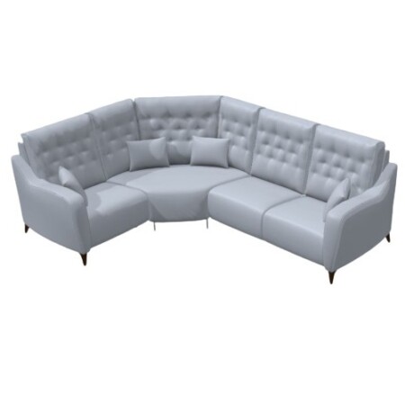 Avalon leather corner sofa N+Z+N+N