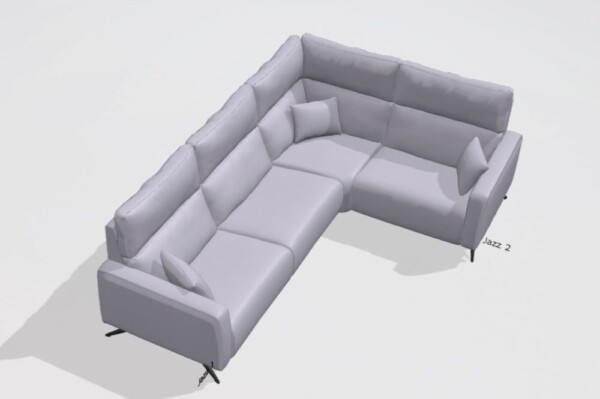 Axel leather Corner Sofa M+M+Y+M