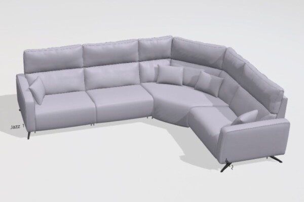 Axel leather Corner Sofa M+M+Z+M