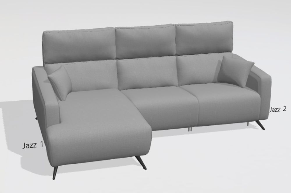 Axel F1+N+N Chaise Sofa