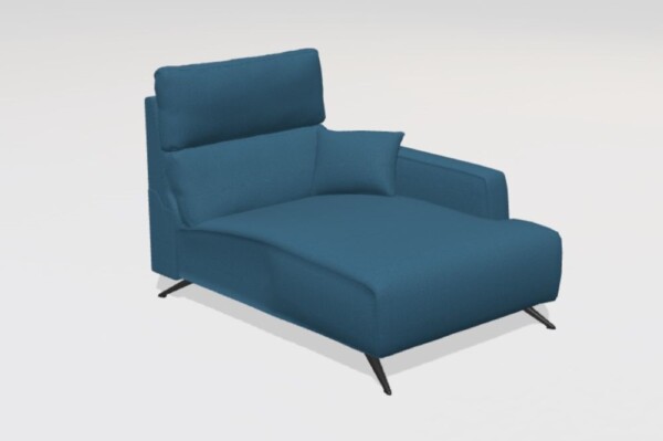 Axel fabric G2 Chaise module