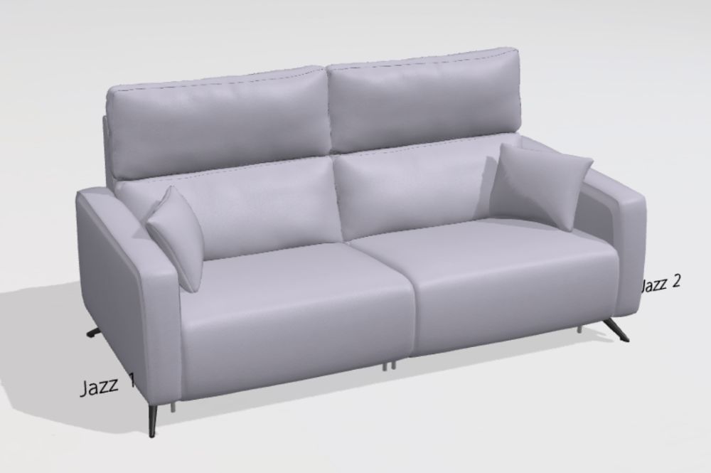 Axel Leather M+M Sofa