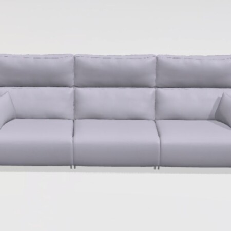 Axel Leather M+M+M Sofa