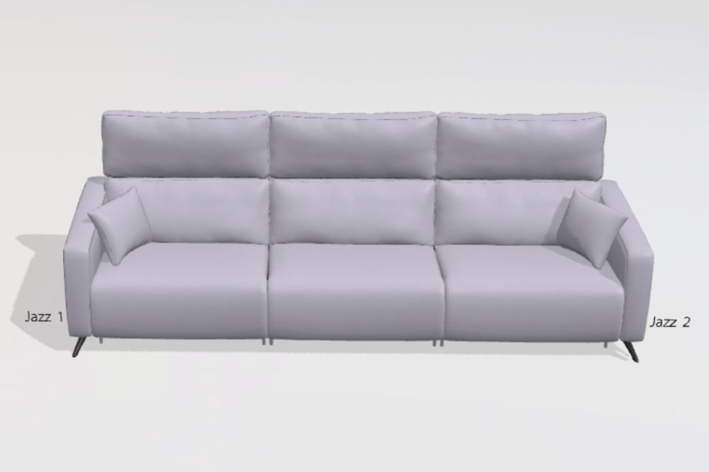 Axel Leather M+M+M Sofa