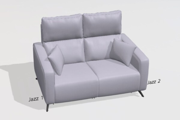 Axel Leather Sofa K+K