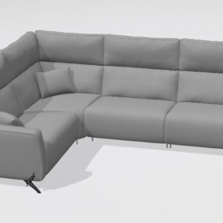 Axel Fabric M+Y+M+M Corner Sofa