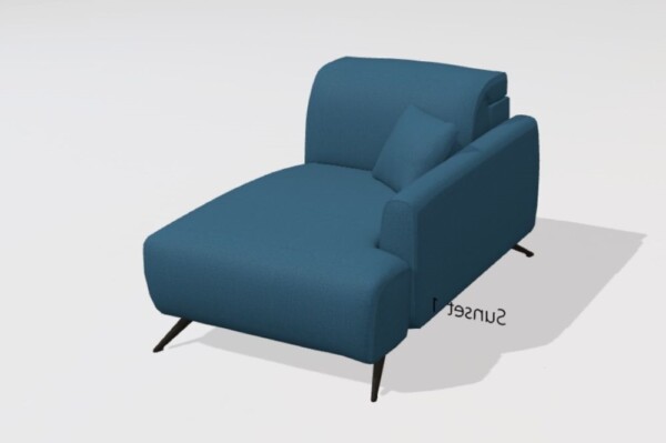 Baltia fabric Chaise F2