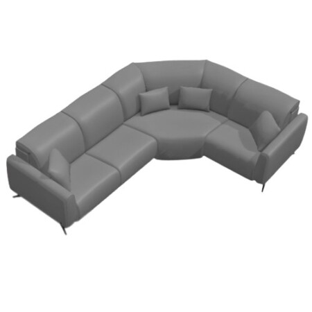 Baltia leather Corner Sofa N+N+Z+N
