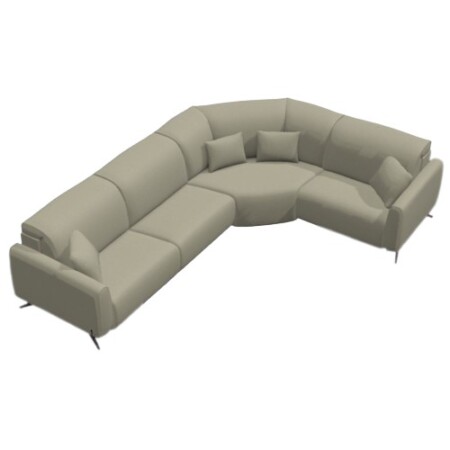 Baltia fabric M+M+Z+M Corner Sofa