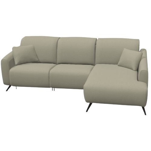 Baltia fabric N+N+F2 chaise sofa