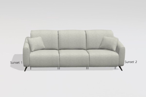 Baltia Fabric N+N+N Sofa