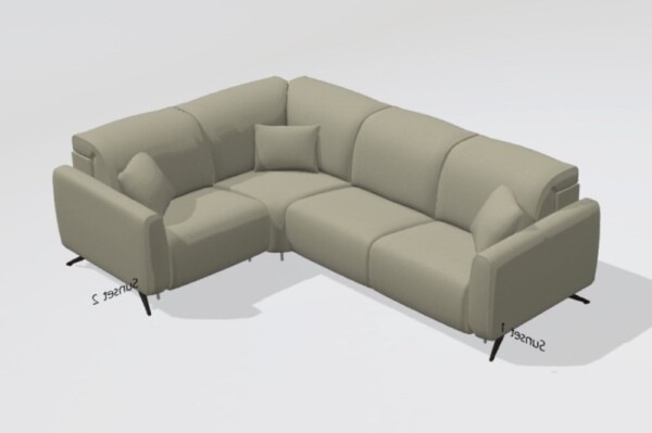 Baltia fabric N+Y+N+N Corner Sofa