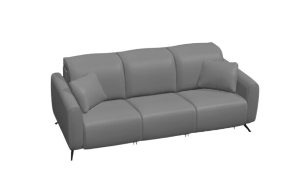 Baltia leather Sofa K+K+K