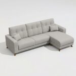 Bari Chaise Sofa Neutral