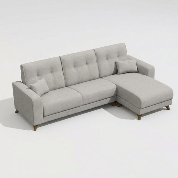 Bari Chaise Sofa Neutral