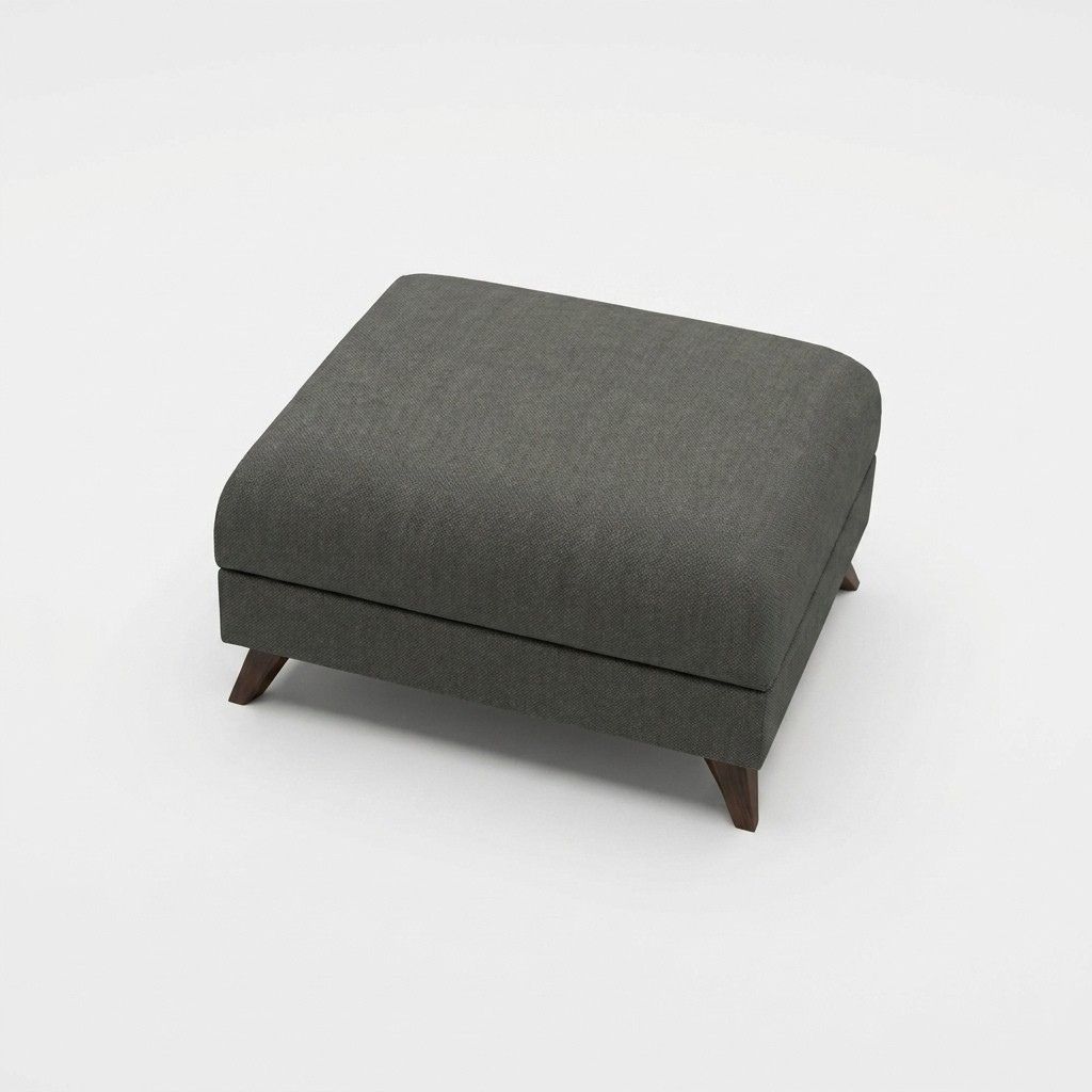 Bari Footstool Dark Tones