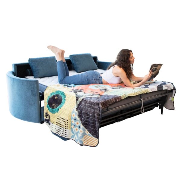 Bolero blue sofa bed