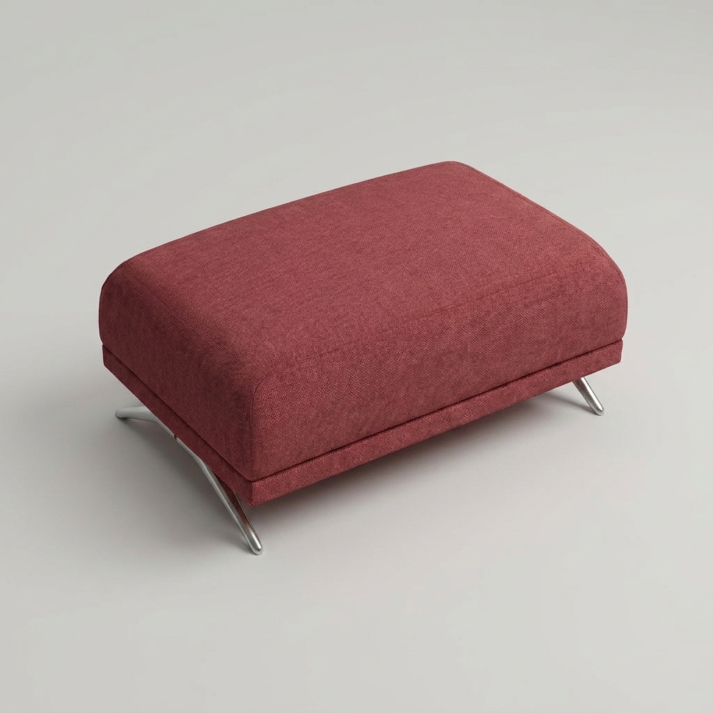 Boston Footstool Pink