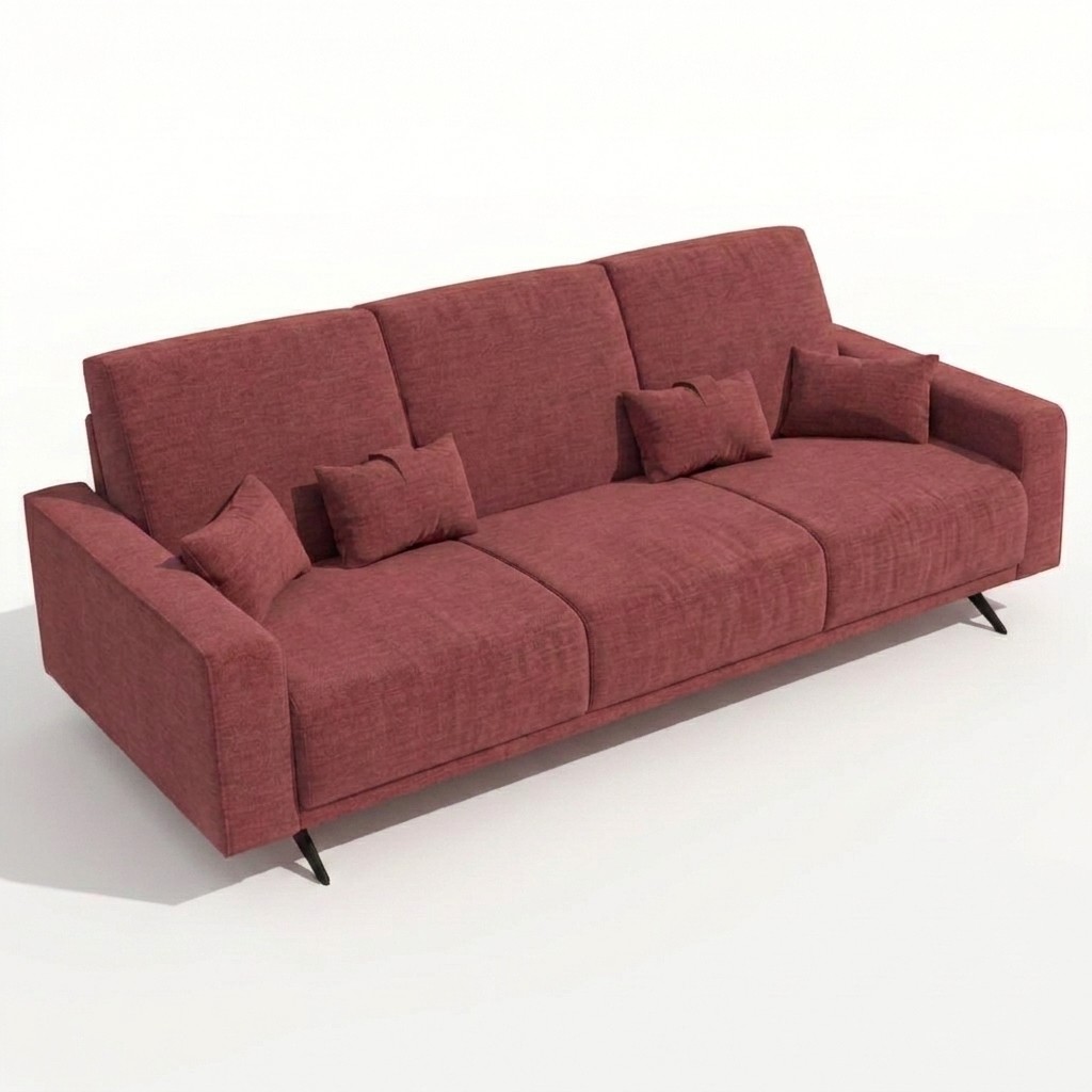 Boston Large Sofa Pink